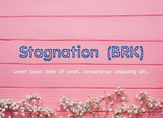 Stagnation (BRK) example